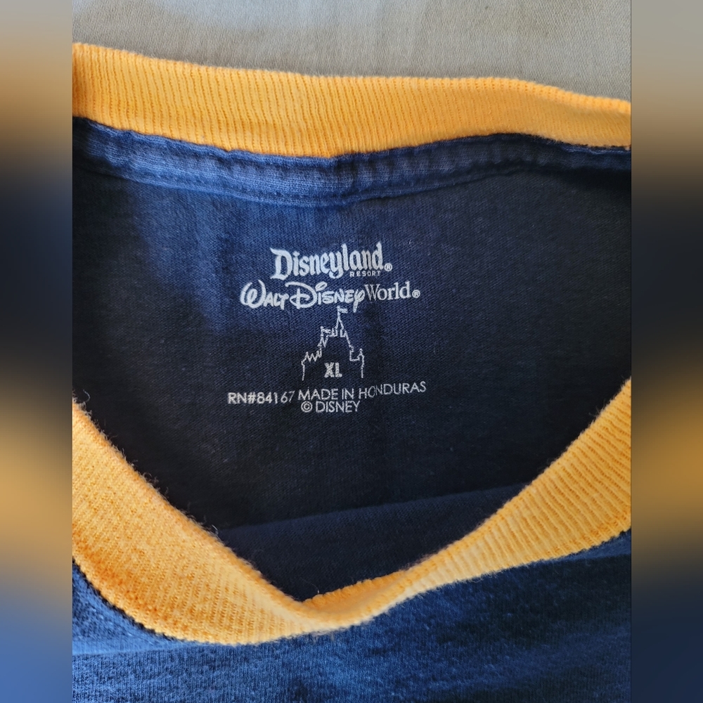 Disneyland Mickey Mouse Ears XL Blue Shirt - Picture 2 of 2